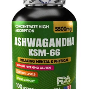 Suplemento Ashwagandha KSM-66 5500mg